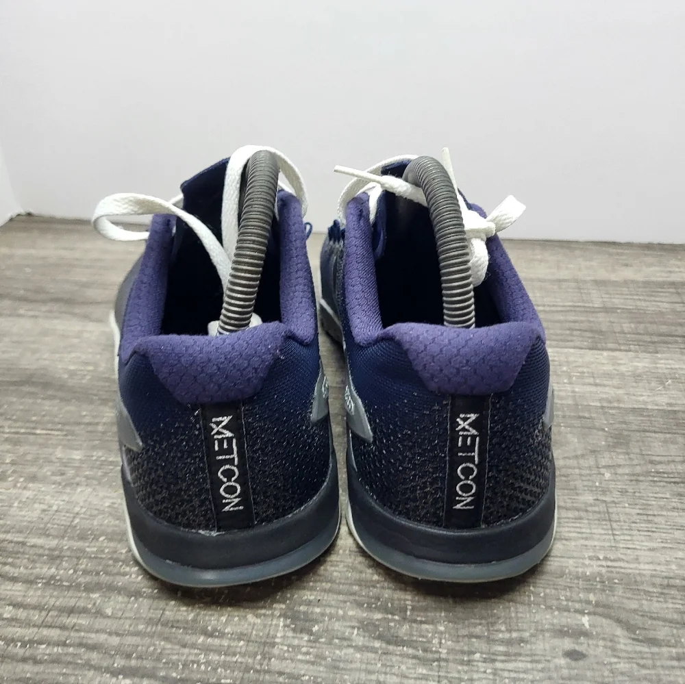 Nike Metcon 4 Womens Size 9 Blue Outdoor Running Walking Shoes Sneakers